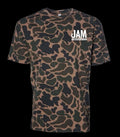 Duck camo Chest Jam Logo