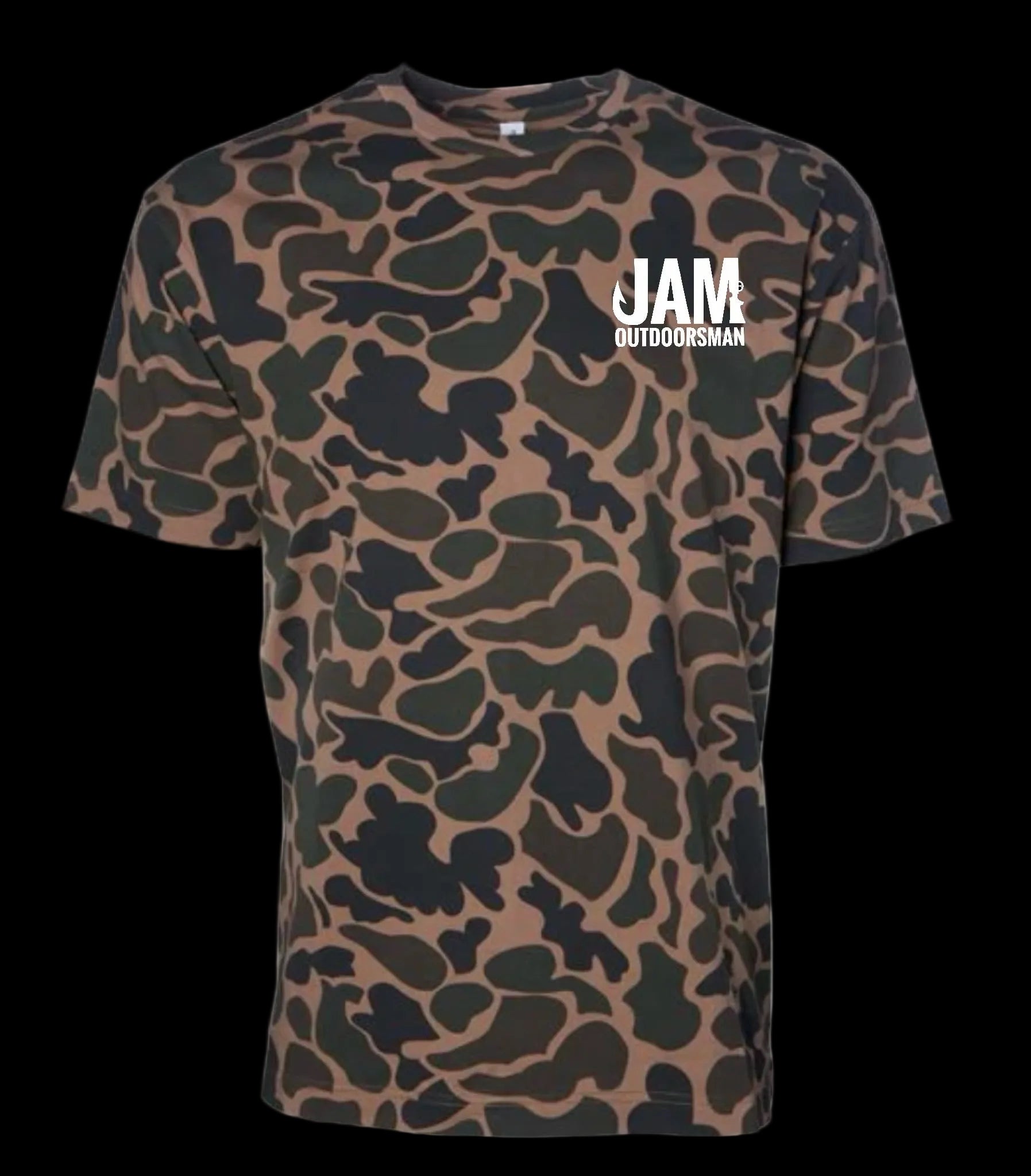 Duck camo Chest Jam Logo