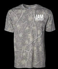 Washed Realtree camo Chest Jam Logo